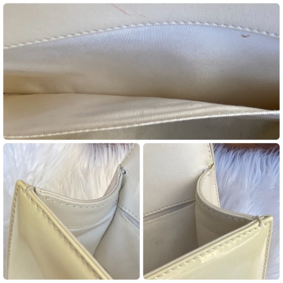 ⭐️⭐️GORGEOUS⭐️⭐️ CHANEL Reverso Boy Flap Bag patent leather Crossbody Bag - Picture 15 of 17